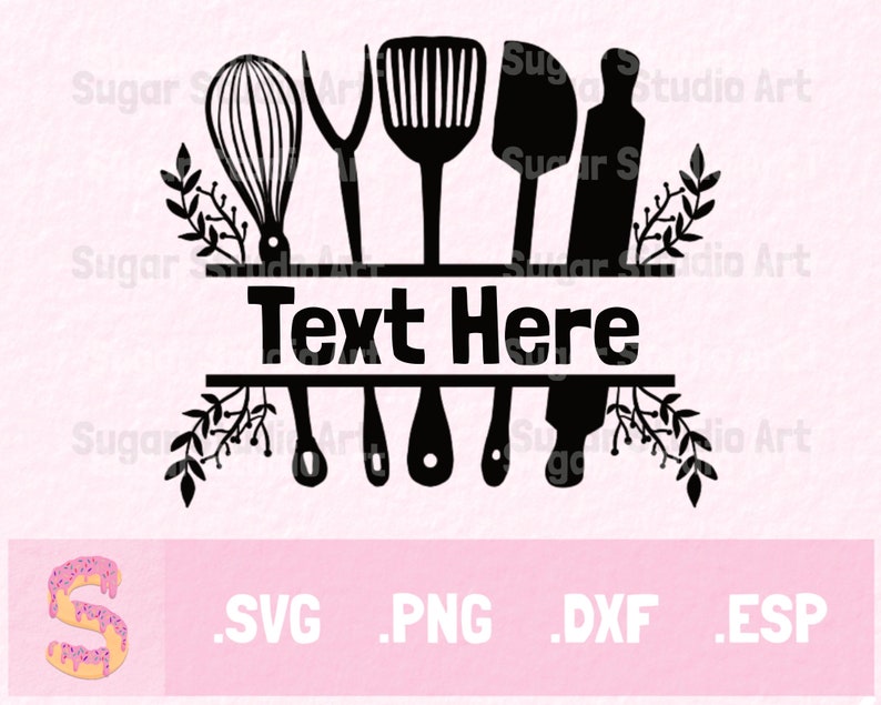 Download Kitchen Split Frame Svg Cooking Monogram Svg Flourish Kitchen Svg Hand Drawn Kitchen Cut File Cricut Kitchen Monogram Svg Clip Art Art Collectibles