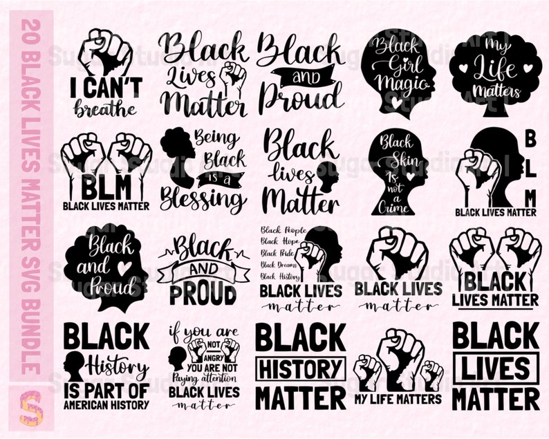 Download My Life Matters Black And Proud Svg Cut File Black Lives Matter Svg Bundle Cricut Svg Black History Svg Clip Art Art Collectibles