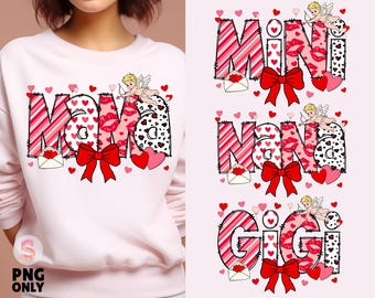 Valentine Mama coquette png, Valentine png, Mama Valentine png, Valentines day png, Valentine png bundle, Valentine coquette Png, Mama png