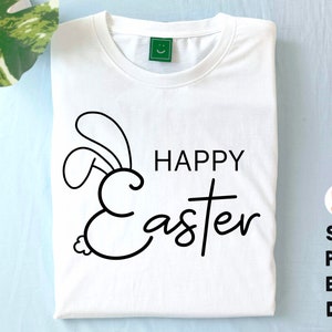 Happy Easter SVG, Easter SVG, Easter Shirt SVG, Easter Gift for her Svg, Easter svg for Boy Girls, Svg Files for Cricut, Sublimation designs