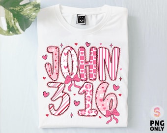 John 3:16 png, Preppy Valentine Png, loved valentine png, Christian Valentine png, Bible Verses png, Coquette Valentine png, Valentine png