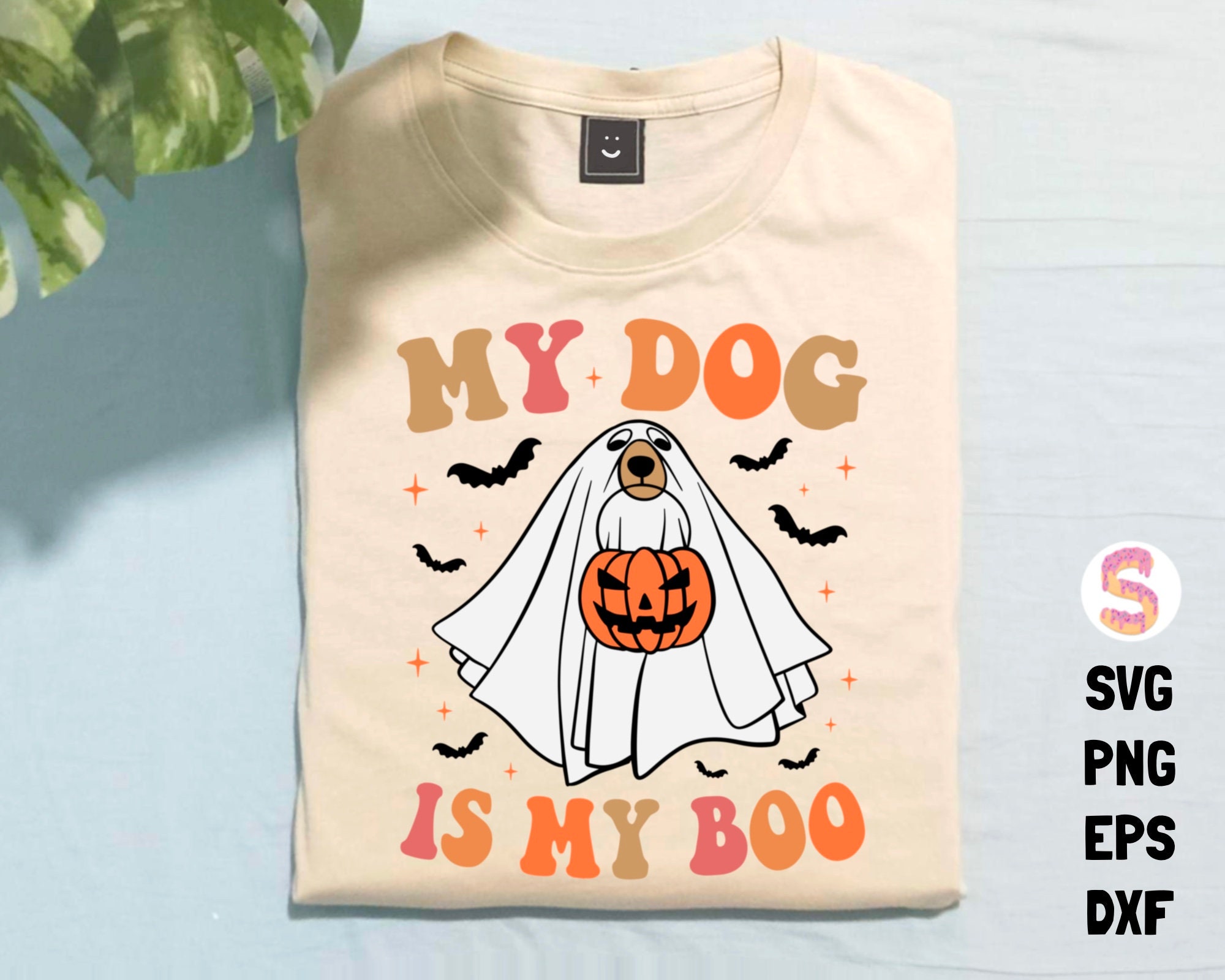 My Dog is My Boo Svg Png, Ghost Dog Svg, Halloween Svg, Dog Halloween ...