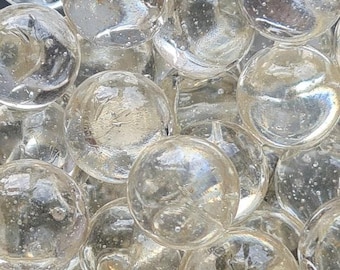 Bulk  Clear 14 mm Glass Marbles, Vase Filler, Wedding, Event Decor, Aquarium Craft Stones