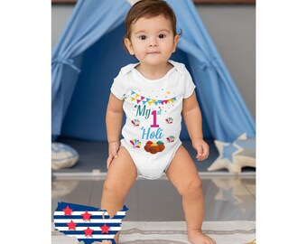 holi tshirts for baby boy