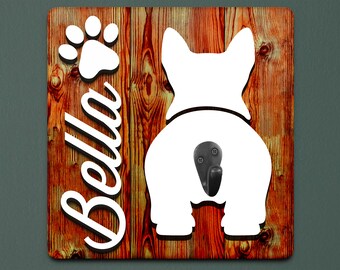 PREORDER Swedish Vallhund Blue Acrylic Phone Charm