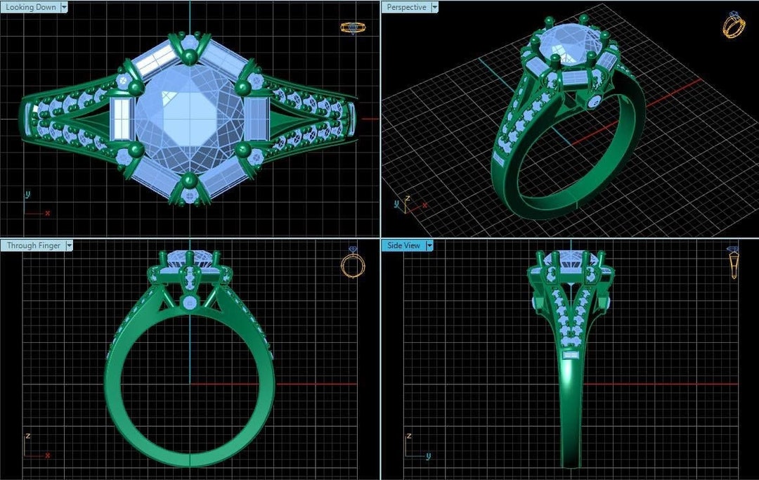 Buy Custom Design Servicejewelry 3D Design 3D CAD Design 3D Online in