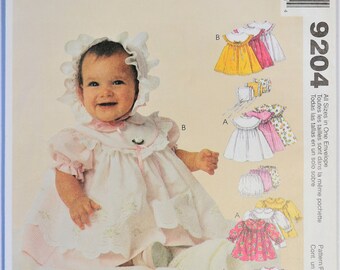McCall/'s 4543 Pants and Panties Dress Pinafore 1991 Pantaloons Vintage Uncut Sewing Pattern Size NB-L