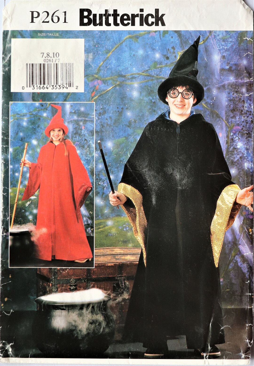 Butterick 3184. Harry Potter Costume Pattern. Harry Potter, Hermione ...