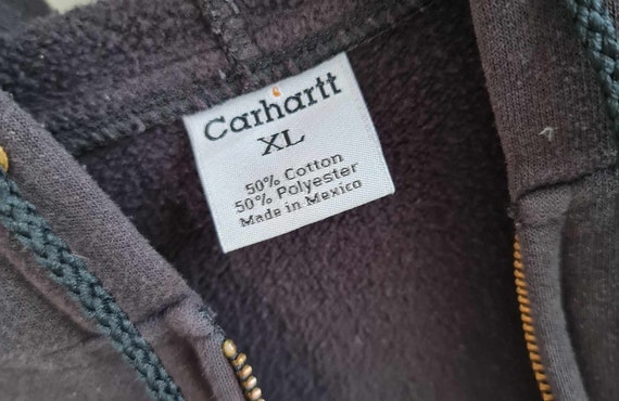 Vintage Carhartt Full Zip Workwear Metropolitan C… - image 4