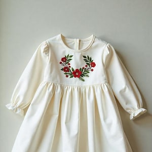 Embroidered Dress Fall - Etsy