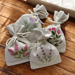Kordelzugbeutel, Leinen Geschenkverpackung, handgemachte Kordelzugbeutel, Aufbewahrungsbeutel, Schmuckbeutel, Brautgeschenk