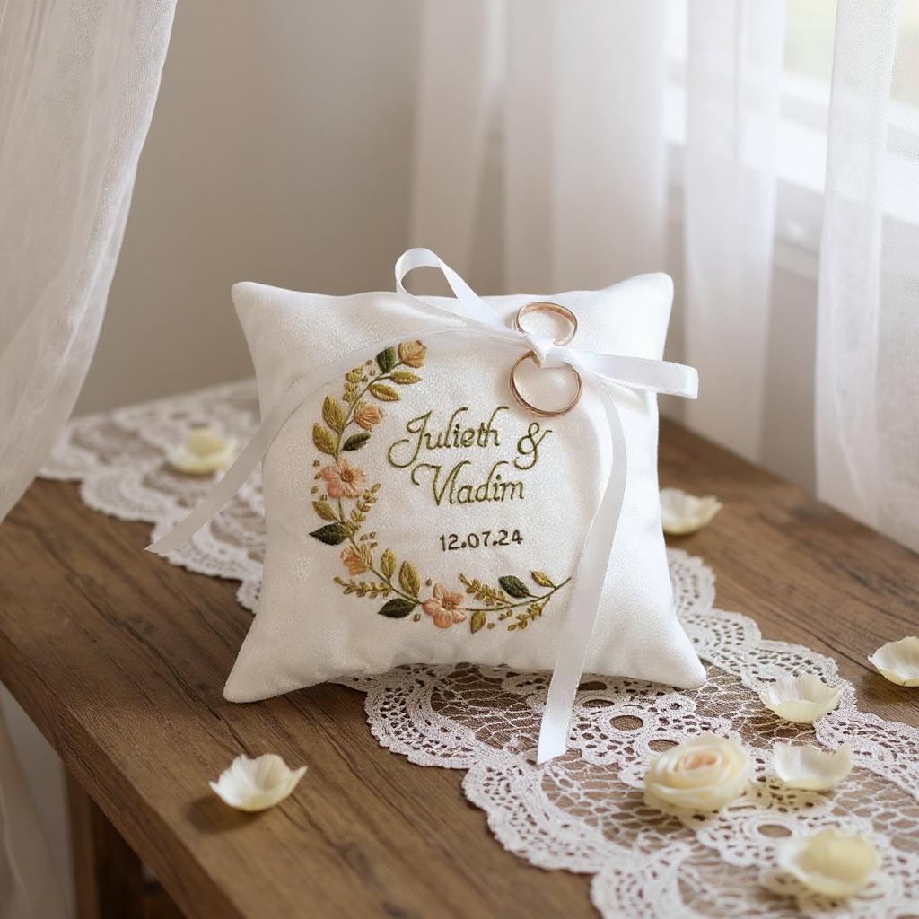 Porta Fedi Originale 25 Cm - Fait Main En Italie, Matières Nobles (cashmere, Soie, Laine...)