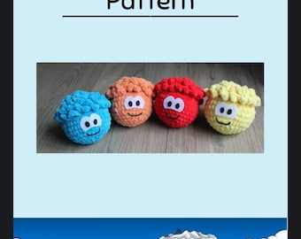 Puffle Crochet PDF Pattern