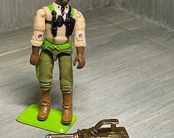 Vintage 1993 GI Joe Colonel Courage Figure and Accessories