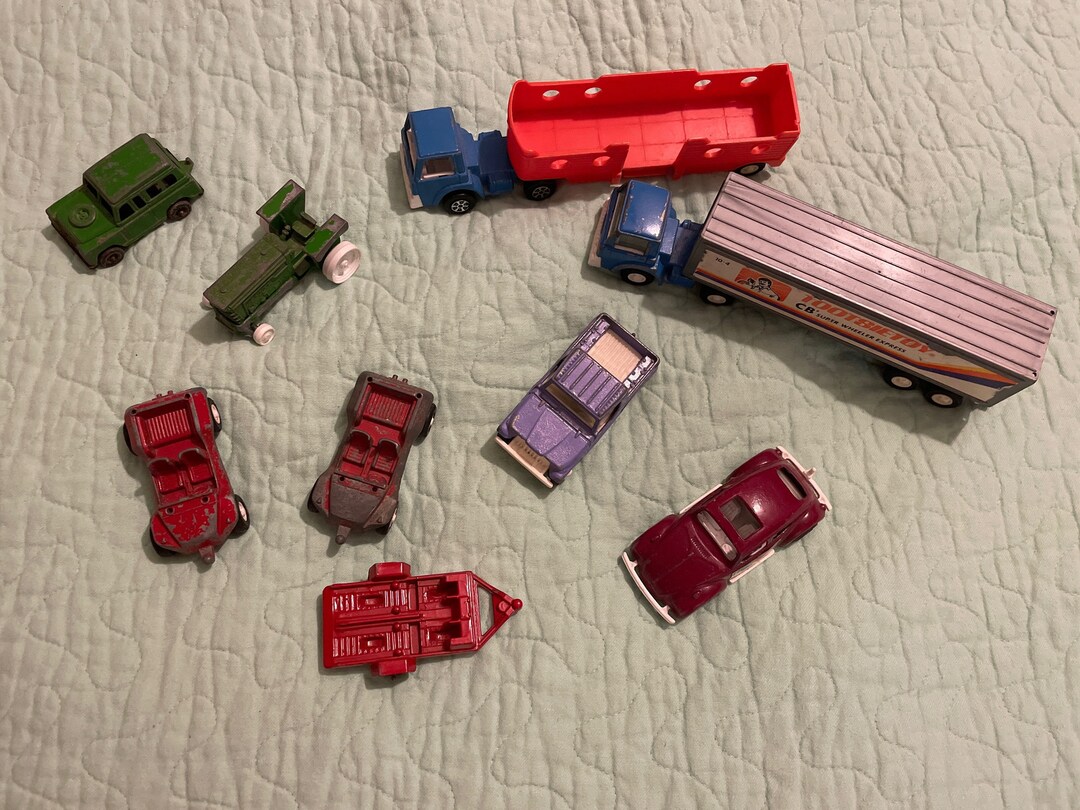 Vintage Tootsie Toy Vehicle Lot Etsy
