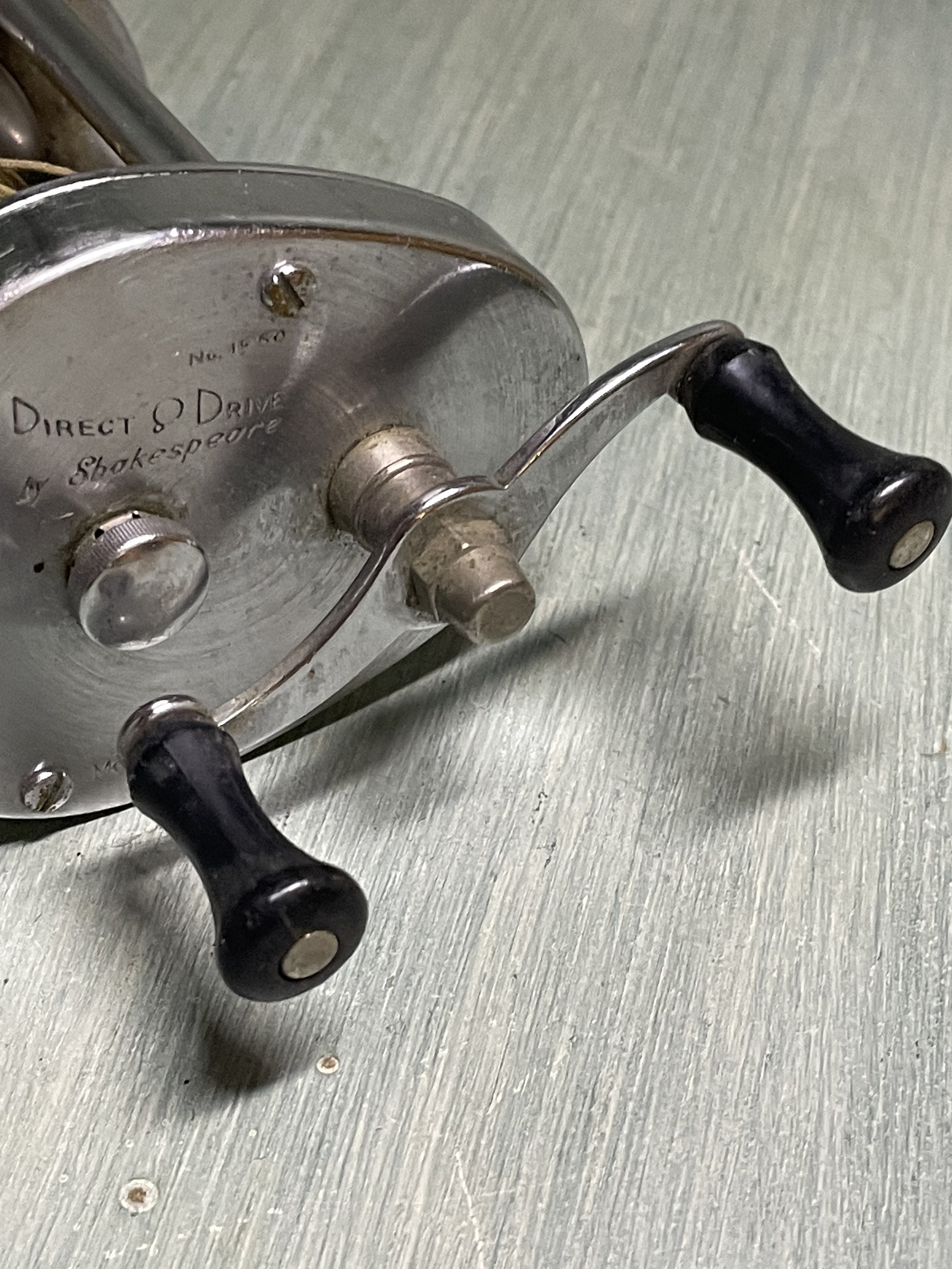 Shakespreare Direct O Drive No,1928 ！ Vintage Shakespeare DIRECT DRIVE No. 1928 Model FC Fishing