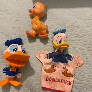 Vintage Duck Toys - Donald Duck and Duck. Awesome find for a collection.
