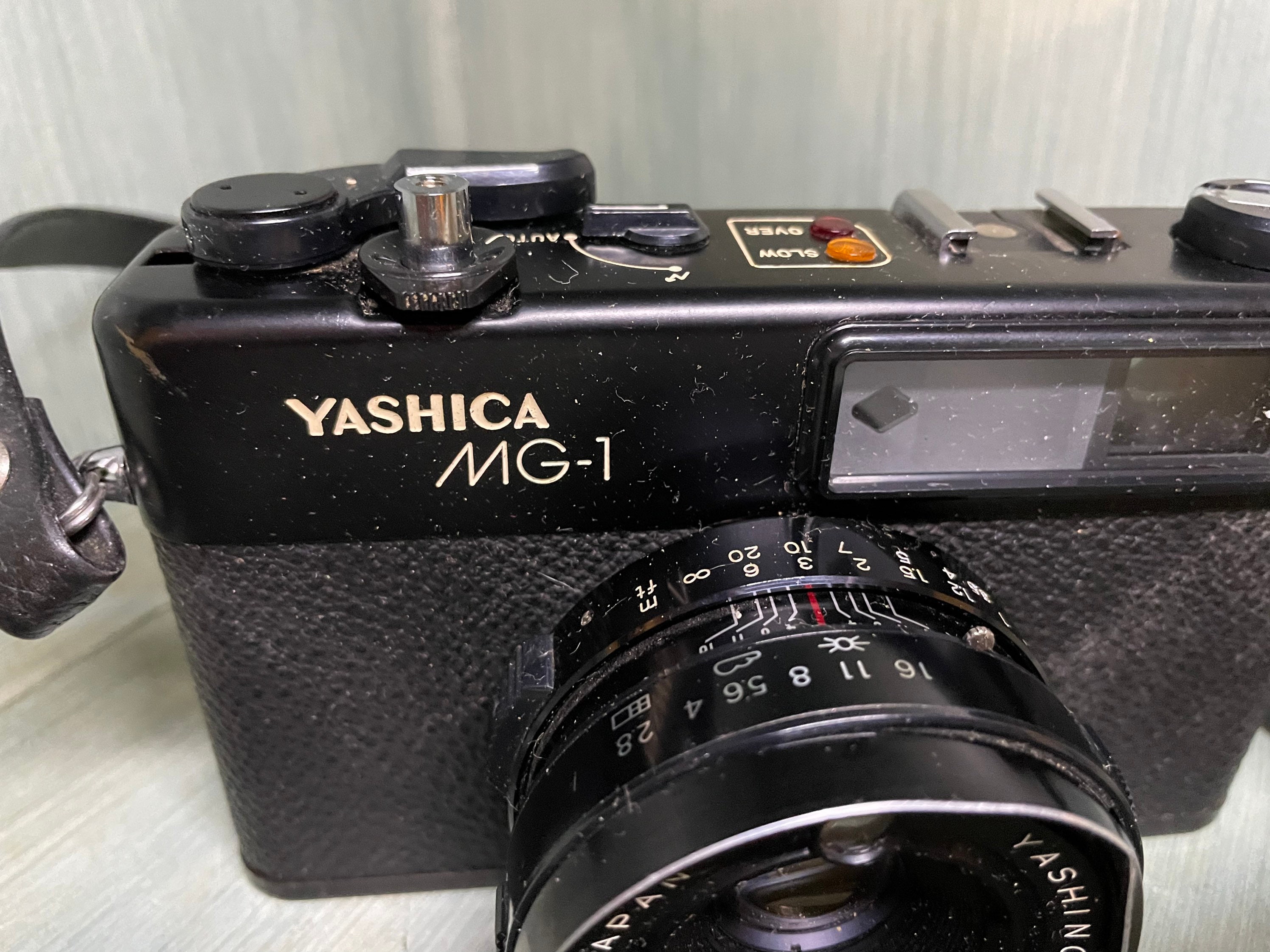 Yashica MG1 Camera With 45mm Lens Lot Etsy