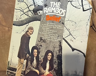 Vintage 1973 The Rambos Record - Belief