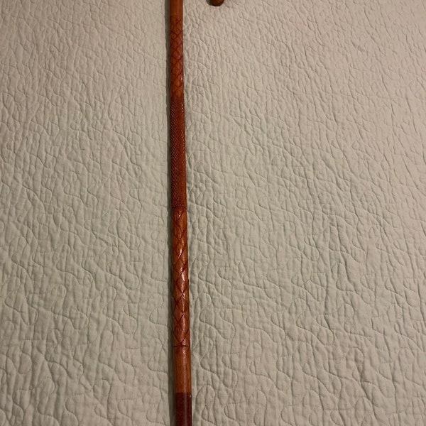 Carved Walking Cane - Etsy