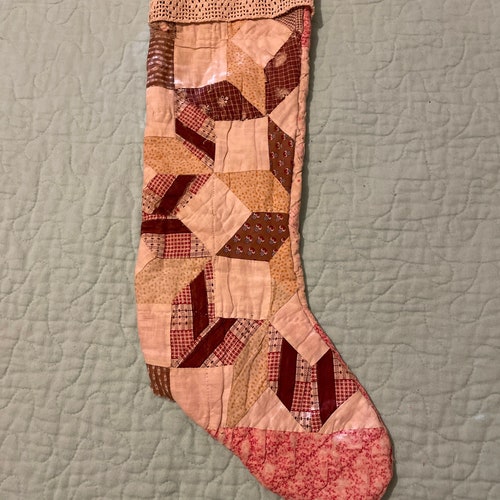 Vintage Quilted shops Stocking