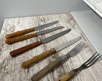 lot of vintage cutlery