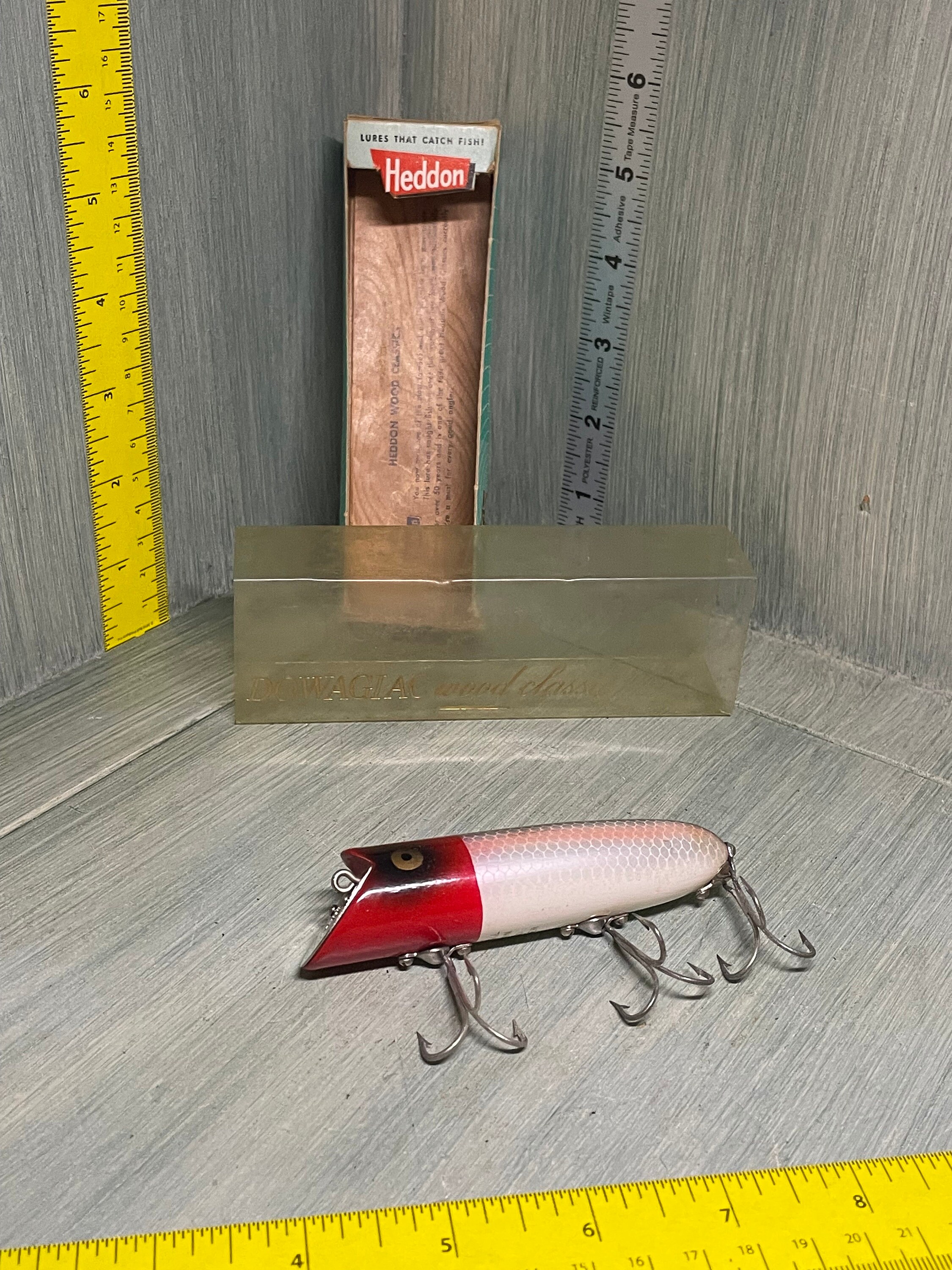 basser lures Heddon Head-On 8500, 0S Strawberry Color This Mepps Basser Kit offers a great selection of six effective smallmouth and largemouth bass dressed inline spinners Mepps Dressed Basser Kit