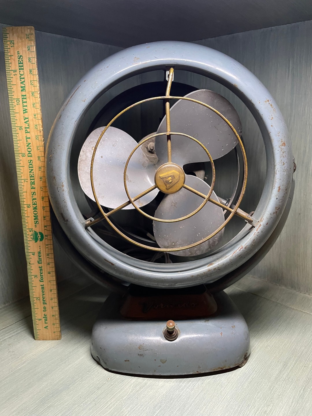 Vintage Varnado Fan. 2 Speed Works Great Etsy