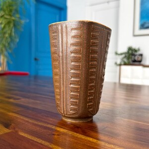 Johannes ANDERSEN Square Industrial Structured Flower Vase (Model 15A)