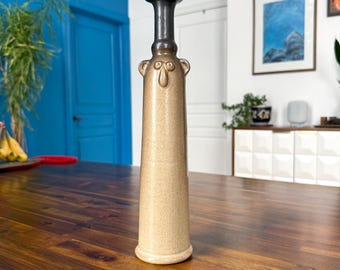 Eva & Milan LAPKA Whimsical Sculpted Face Vase