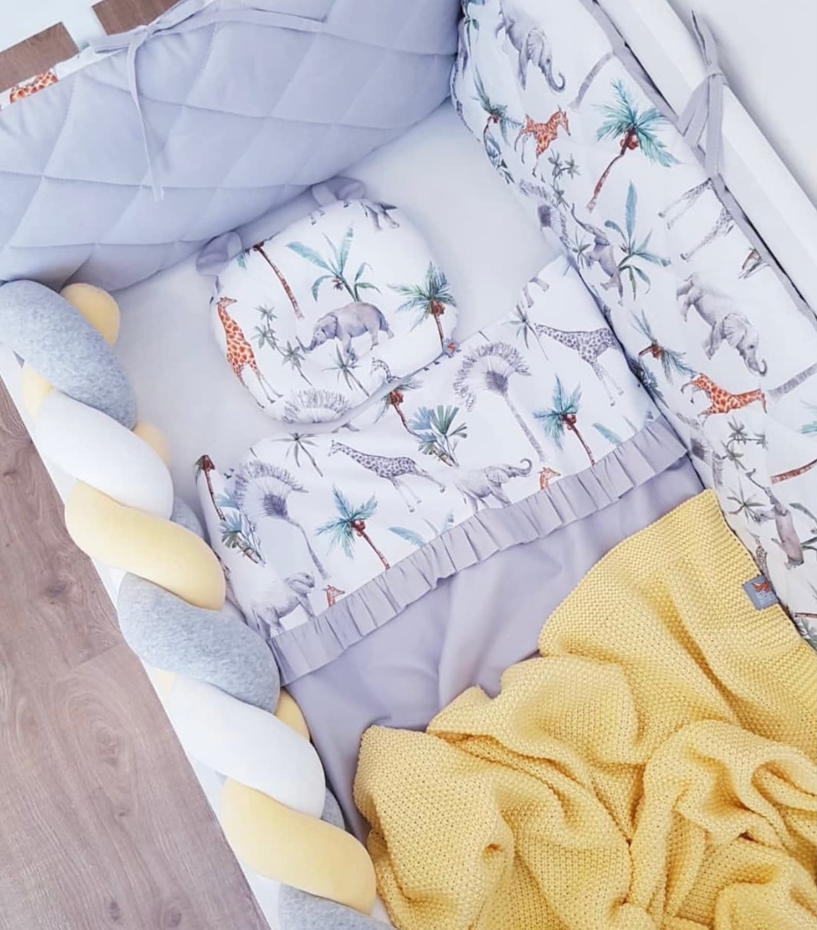 Safari baby crib bedding set Safari animals nursery bedding Etsy