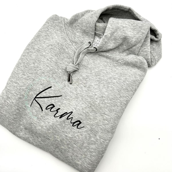 Hoodie/Kapuzenpullover/Sweatpullover "Karma"