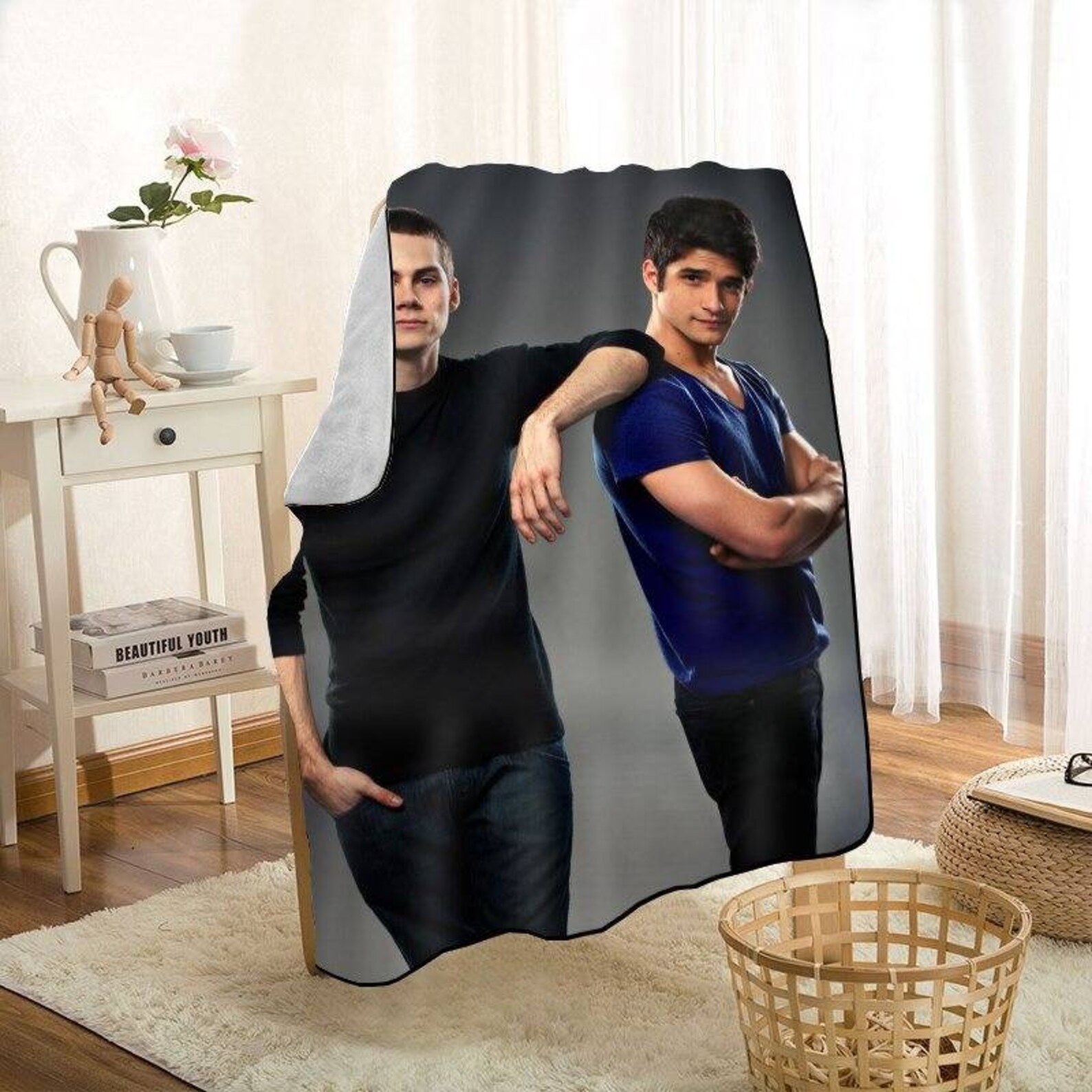 Teen Wolf Blankets dylan O'brien Soft Printed Throw on Etsy Australia