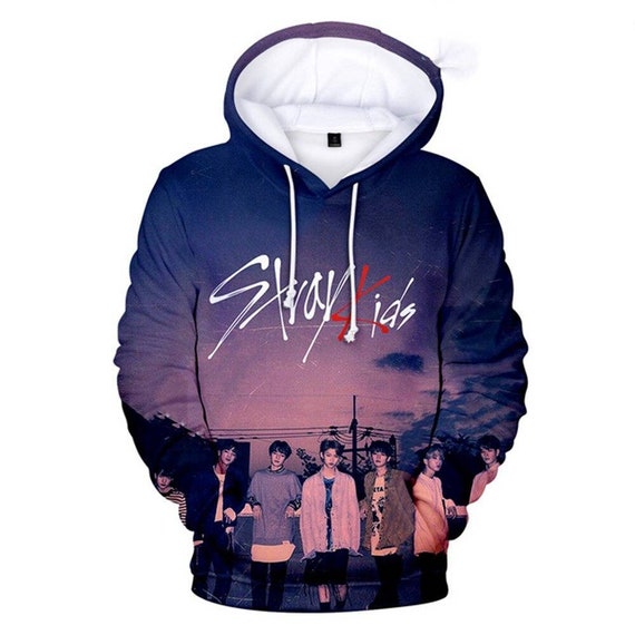 Stray Kids Maxident Hoodie Hommes Femmes Pullover Manches Longues