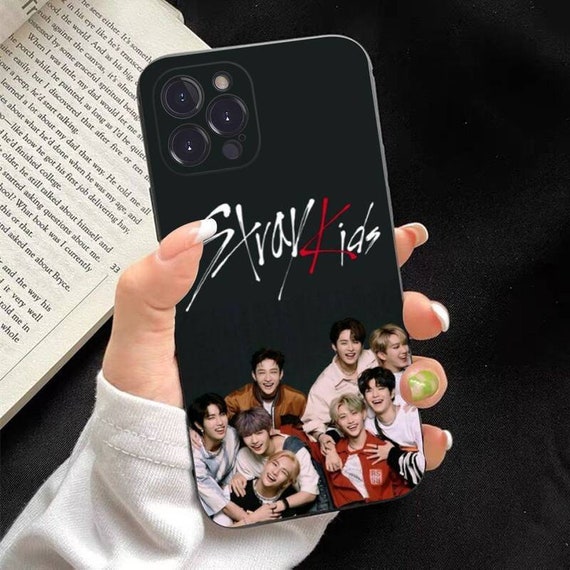 Kpop Stray Kids Phone Case for iPhone Series Printed Back Cover Phone Cover  Soft Silicone iPhone Case Birthday Gift Christmas Gift for Fans 