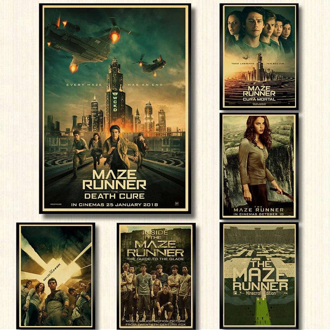 The Maze Runner Posters Dylan O'brien Popular Movie 