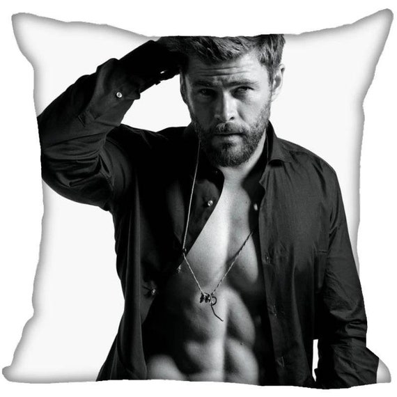Chris hemsworth pillow clearance case