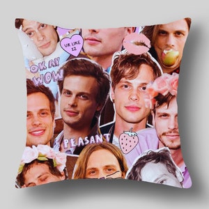 Matthew Grey Gubler Foto Collage Kissenbezug Geburtstagsgeschenk Weihnachtsgeschenk Kissenbezug Weihnachtsdekoration Bettwäsche Schlafen Umarmung Kissen
