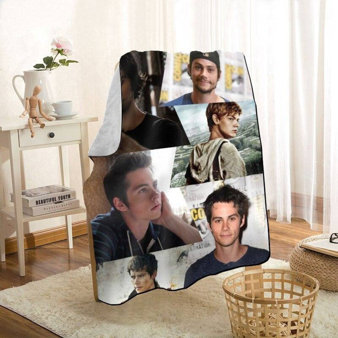The Maze Runner Blankets Dylan O'brien Soft Printed Etsy