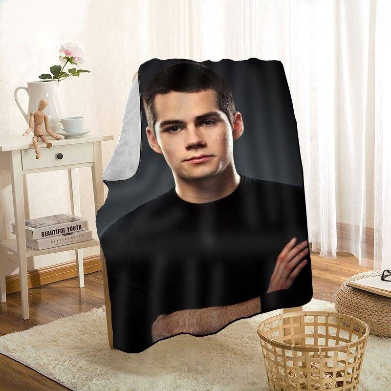 Teen Wolf Blankets dylan O'brien Soft Printed Throw on Etsy Australia