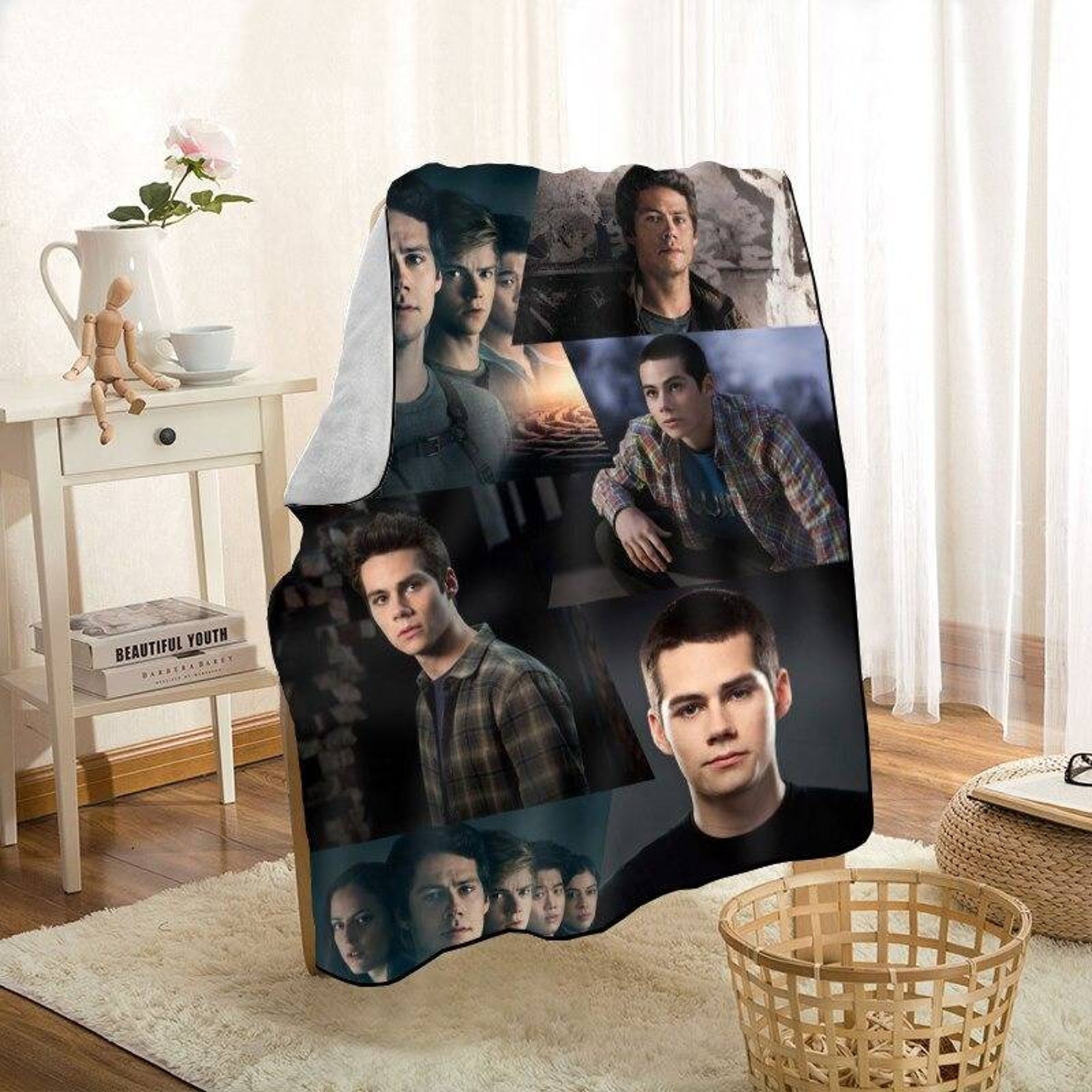 The Maze Runner Blankets Dylan O'brien Soft Printed Etsy