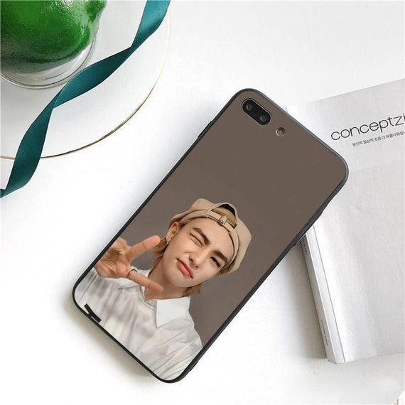 Hwang Hyunjin Phone Case for iPhone Series Kpop Stray Kids Phone Case  Printed Back Cover Birthday Gift Christmas Gift Valentine's Day Gift 