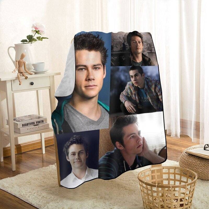 Teen Wolf Blankets dylan O'brien Soft Printed Throw on Etsy Hong Kong