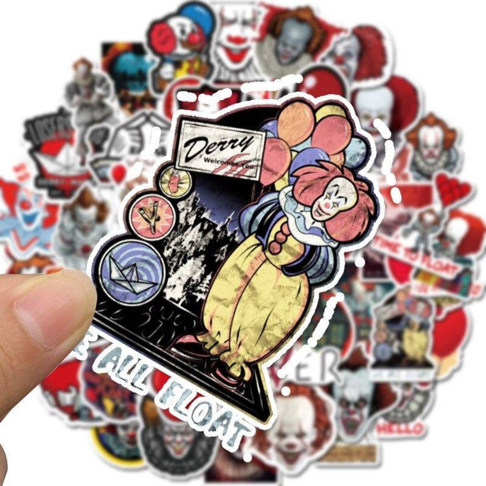 50Pcs IT Movie Series Stickers Pack Stephen King's IT | Etsy