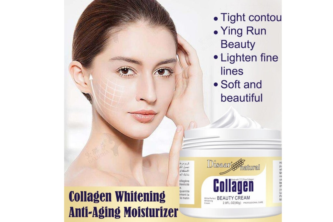 Pure Collagen Whitening and Anti-aging Moisturizer Cream and | Etsy