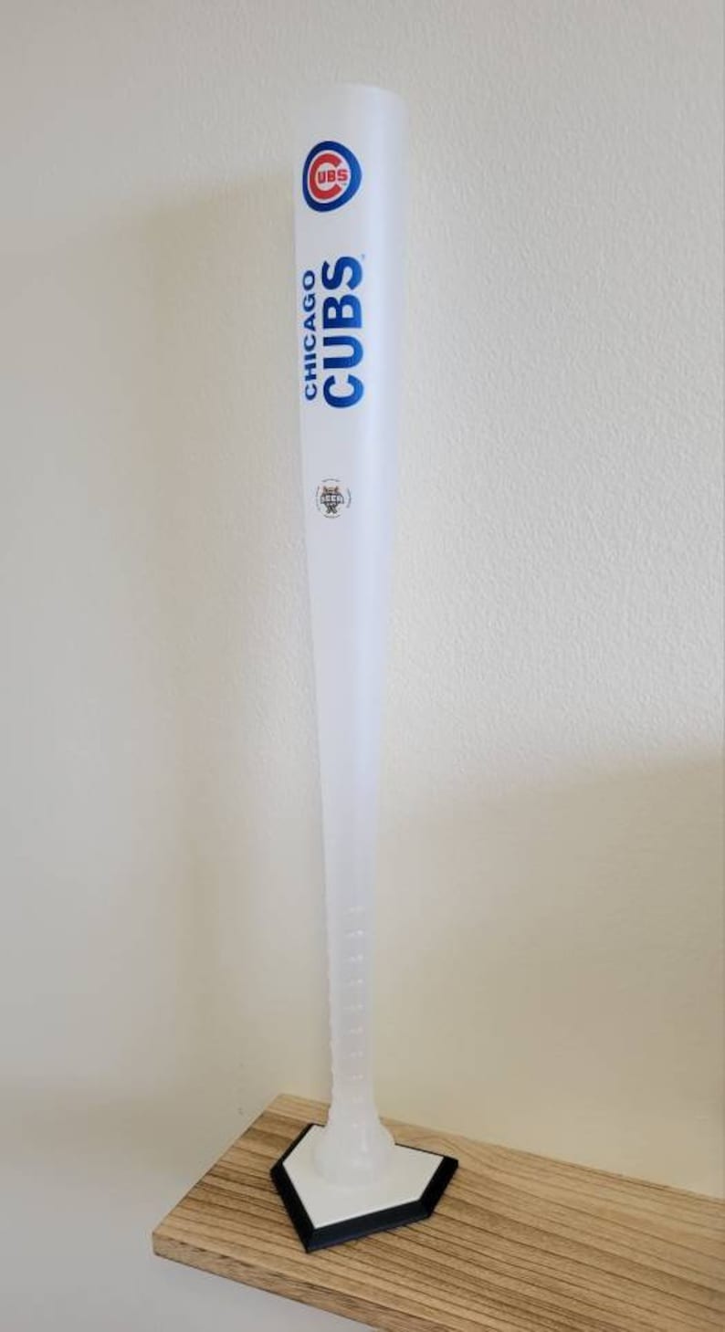 Beer Bat Home Plate Stand Beer Bat Display Beer Bat Holder Beer Bat