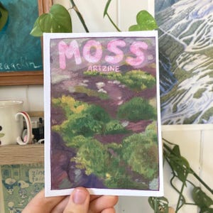 moss artzine - zine de ilustración de la naturaleza