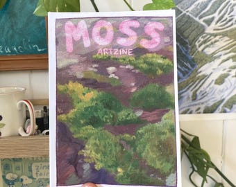 Moss artzine - zin ilustracji przyrodniczych