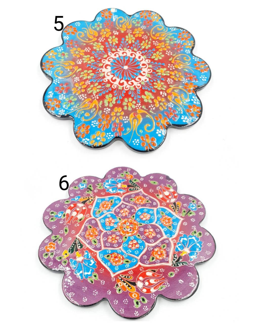 Ceramic Trivet Decorative Ceramic tile trivet Ceramic Etsy