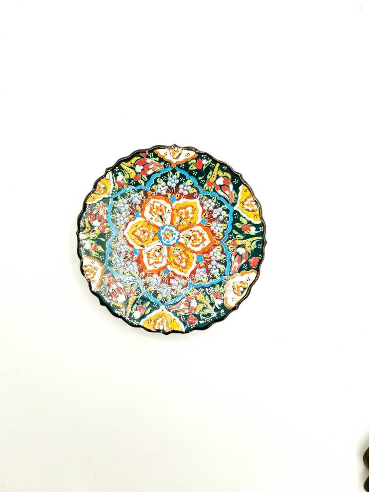 7'' Keramik dekorative hängende Platte | Etsy